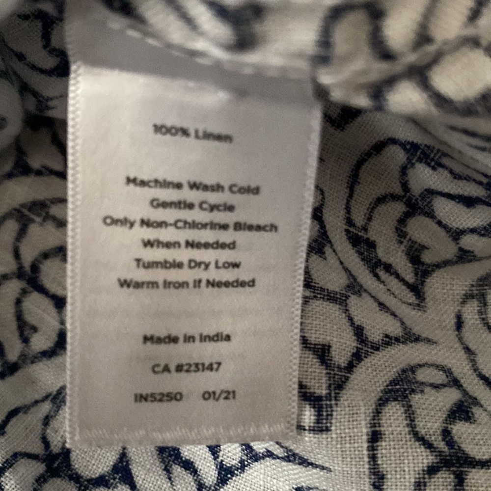 Talbots linen tunic - Picture 3 of 3